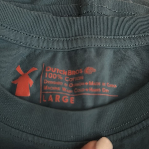 Dutch Bros Blue SMALL+LARGE+XL+XXL Stay True Stay Proud Stay Dutch RARE 2XL Size - Picture 5 of 6